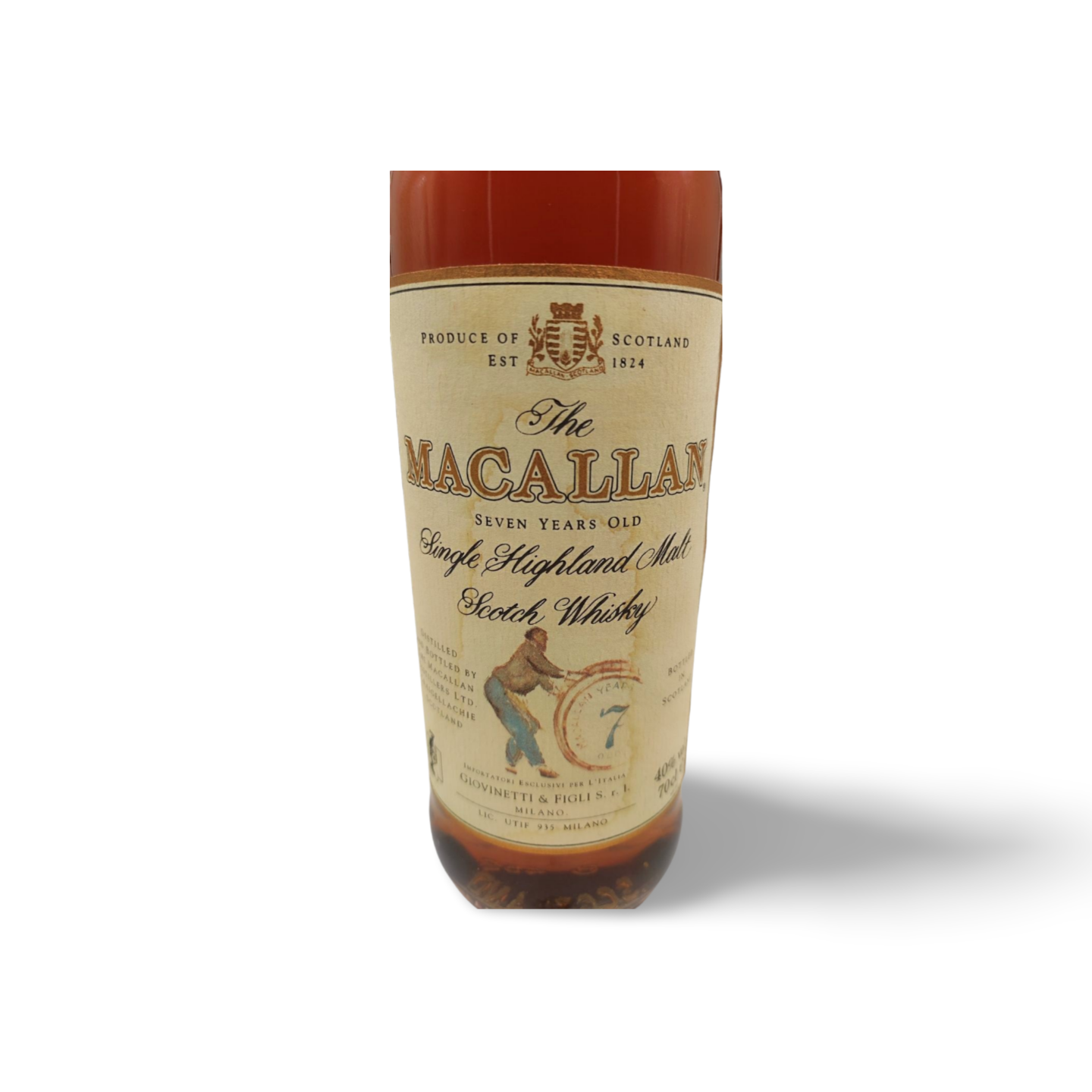 Macallan 7 years old "Giovinetti"