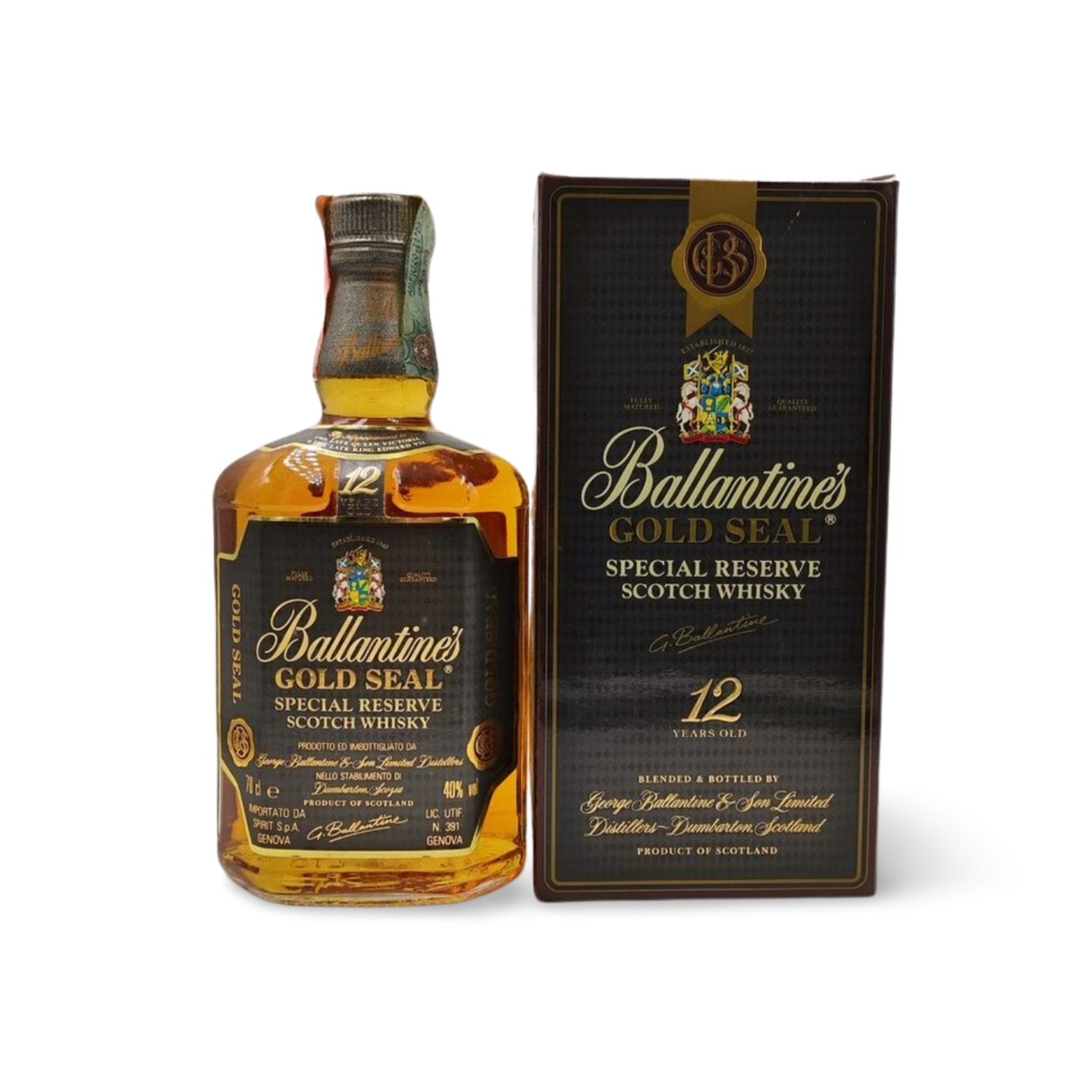 Ballantine's Gold seal 12 years old
