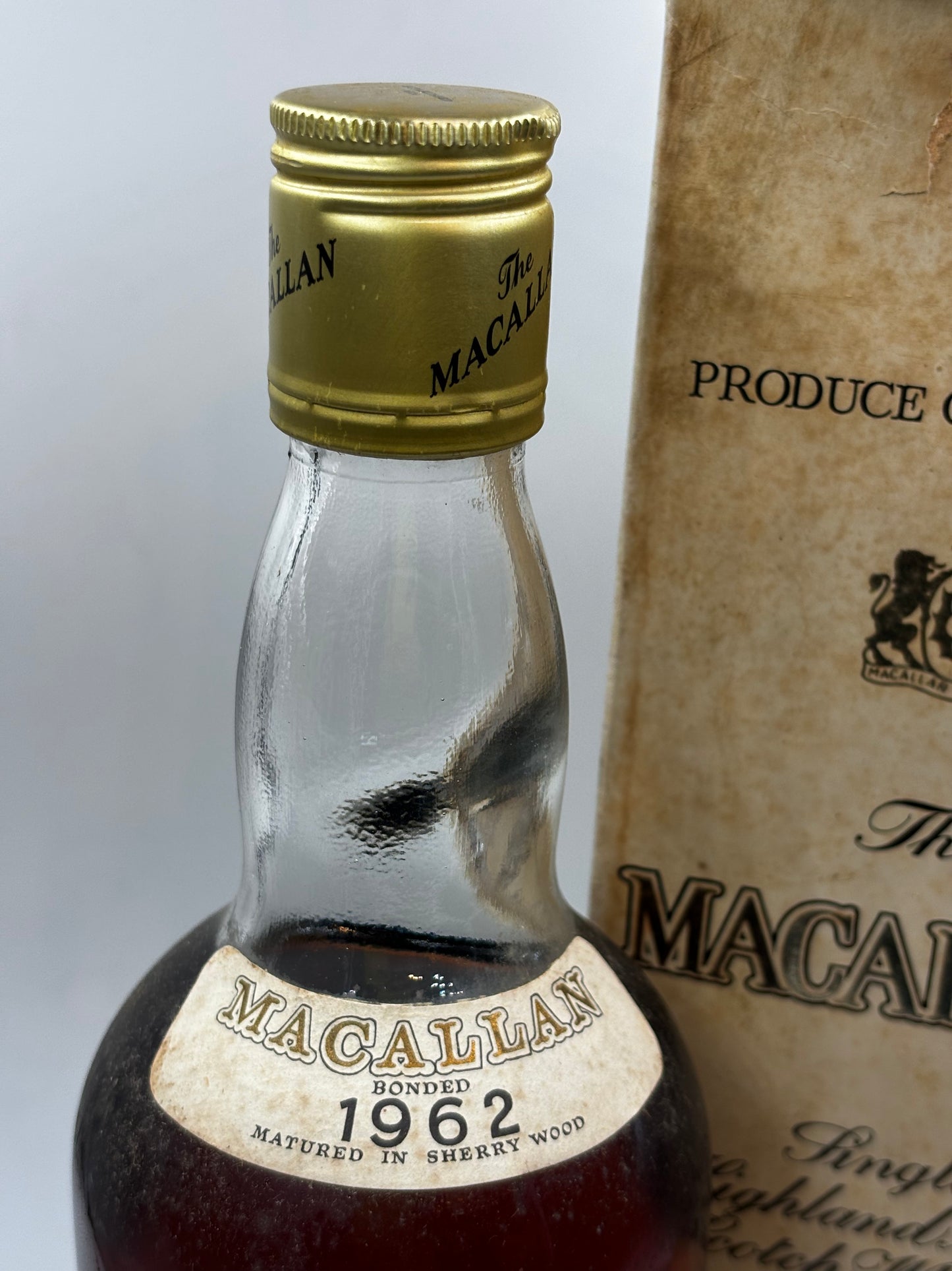 Macallan 1962 Campbell, Hope and King 80 Proof / Rinaldi Import