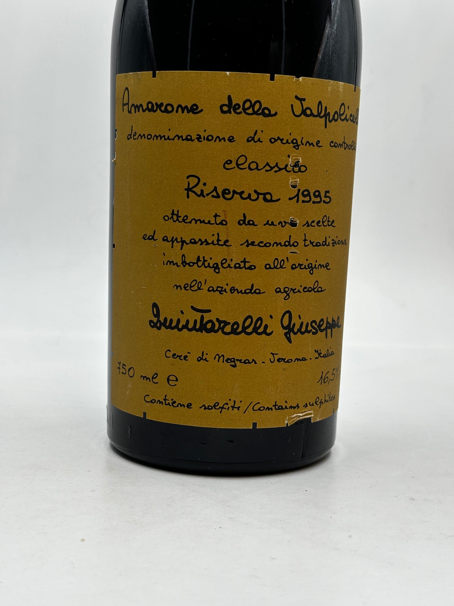 Quintarelli Giuseppe "Amarone della Valpolicella" Riserva 1995