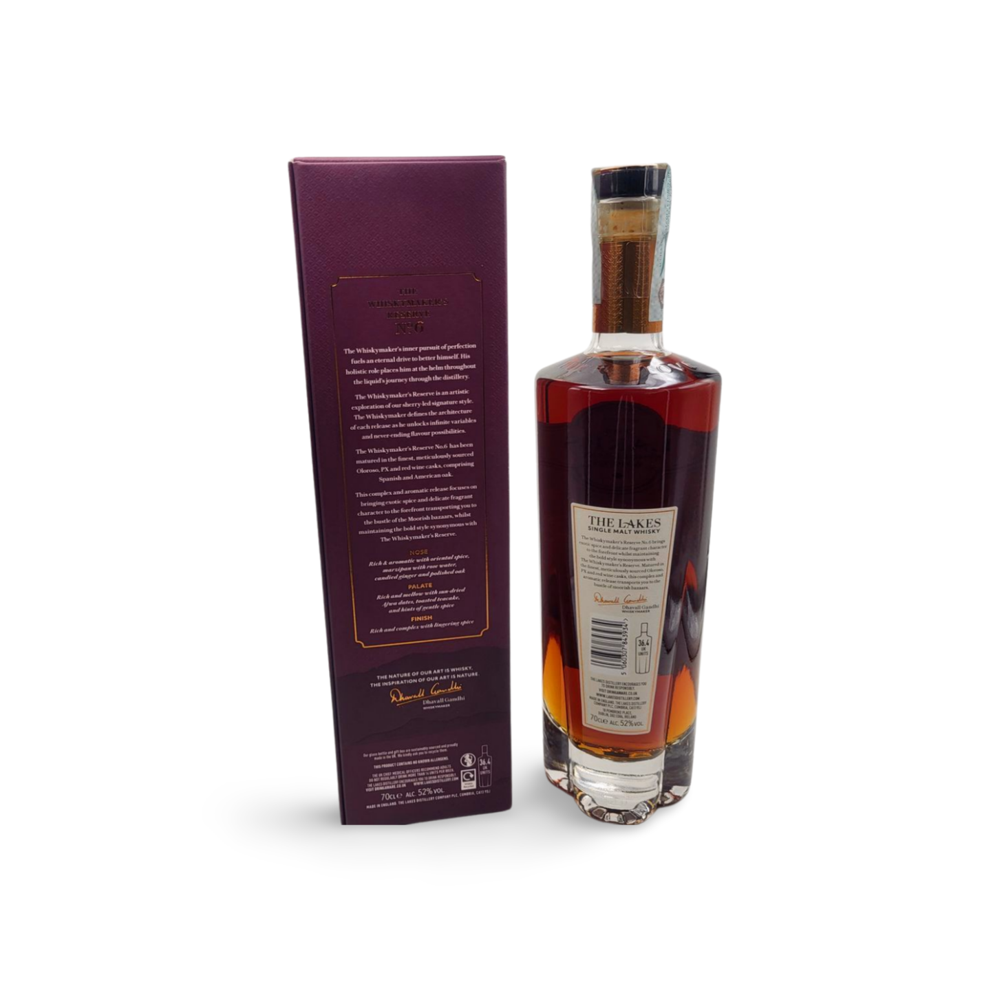 The Lakes Whisky maker's reserve n°6