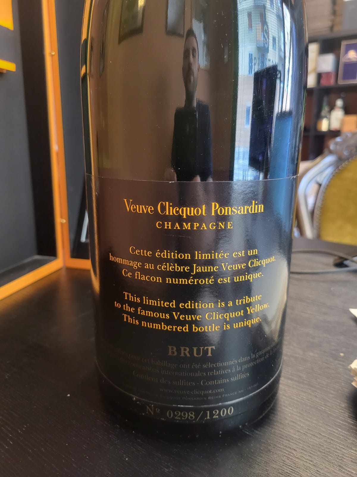 Veuve Clicquot Yellowboam con scatola