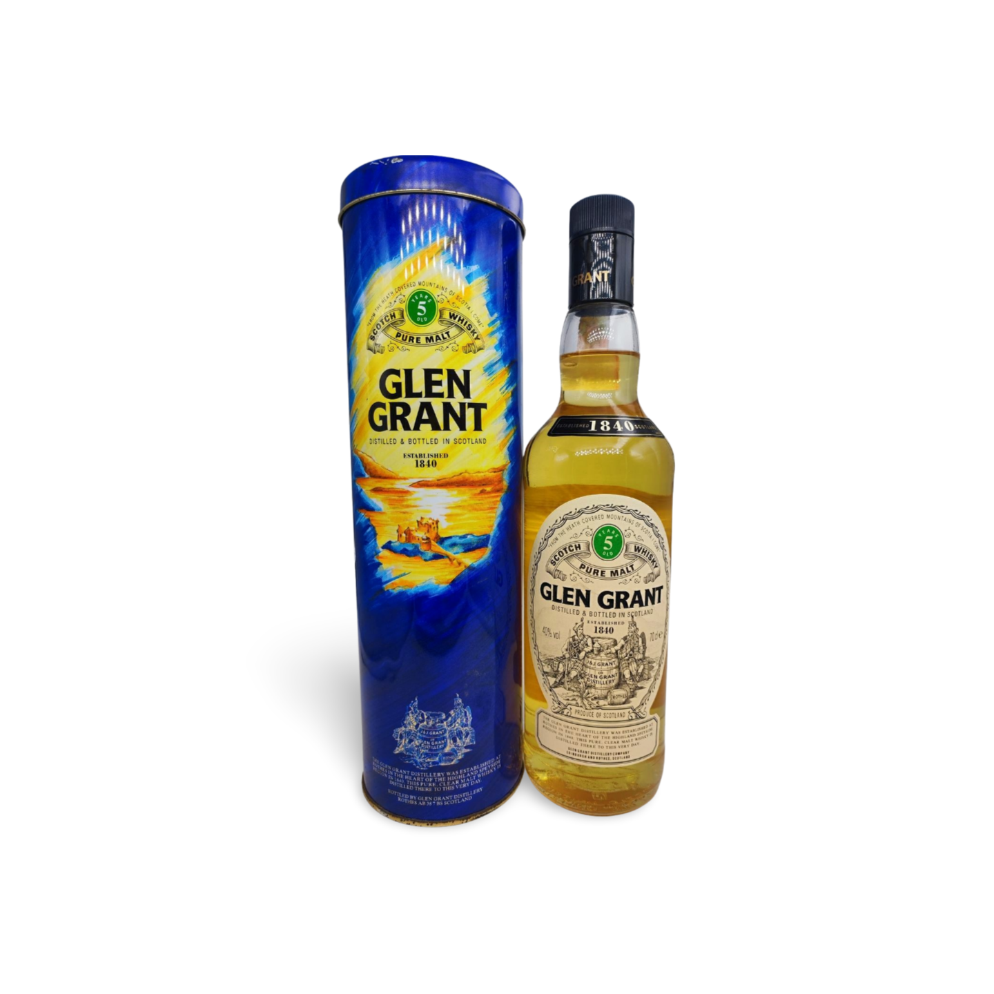 Glen Grant 5 Years Old Gift Box 1990's