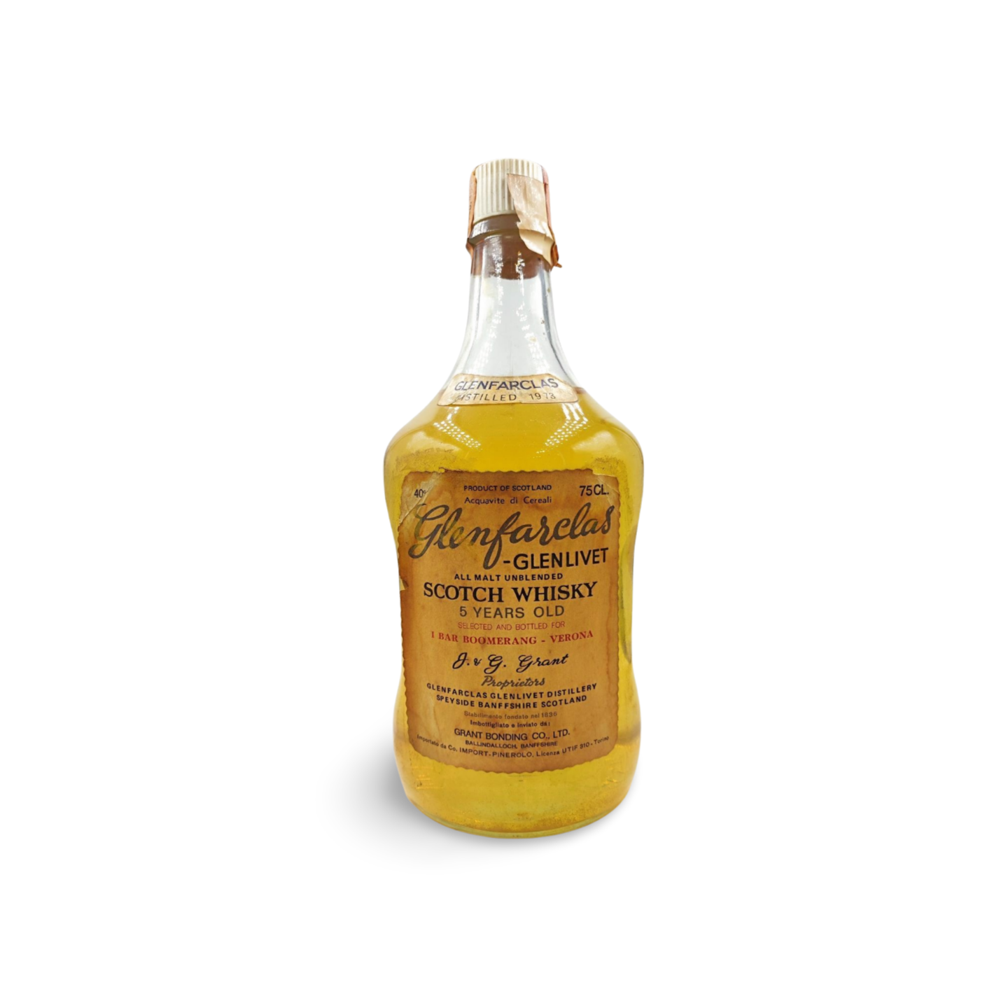 Glenfarclas 1973 Grant Bonding Co 5 anni - 2 litri