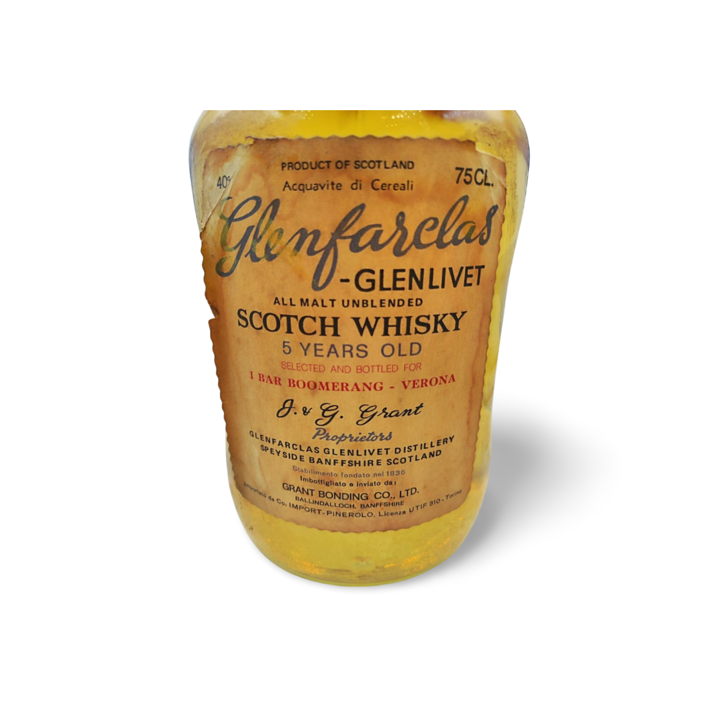 Glenfarclas 1973 Grant Bonding Co 5 anni - 2 litri