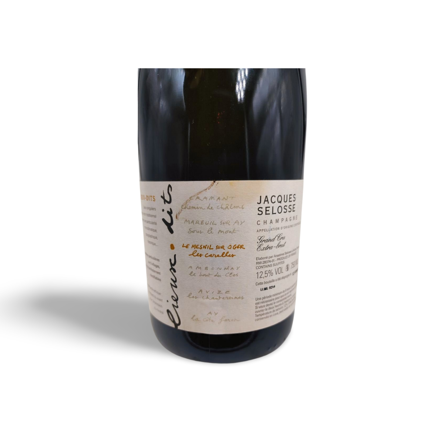 Champagne Jacques Selosse Les Mesnil sur Oger "Les Carelles"