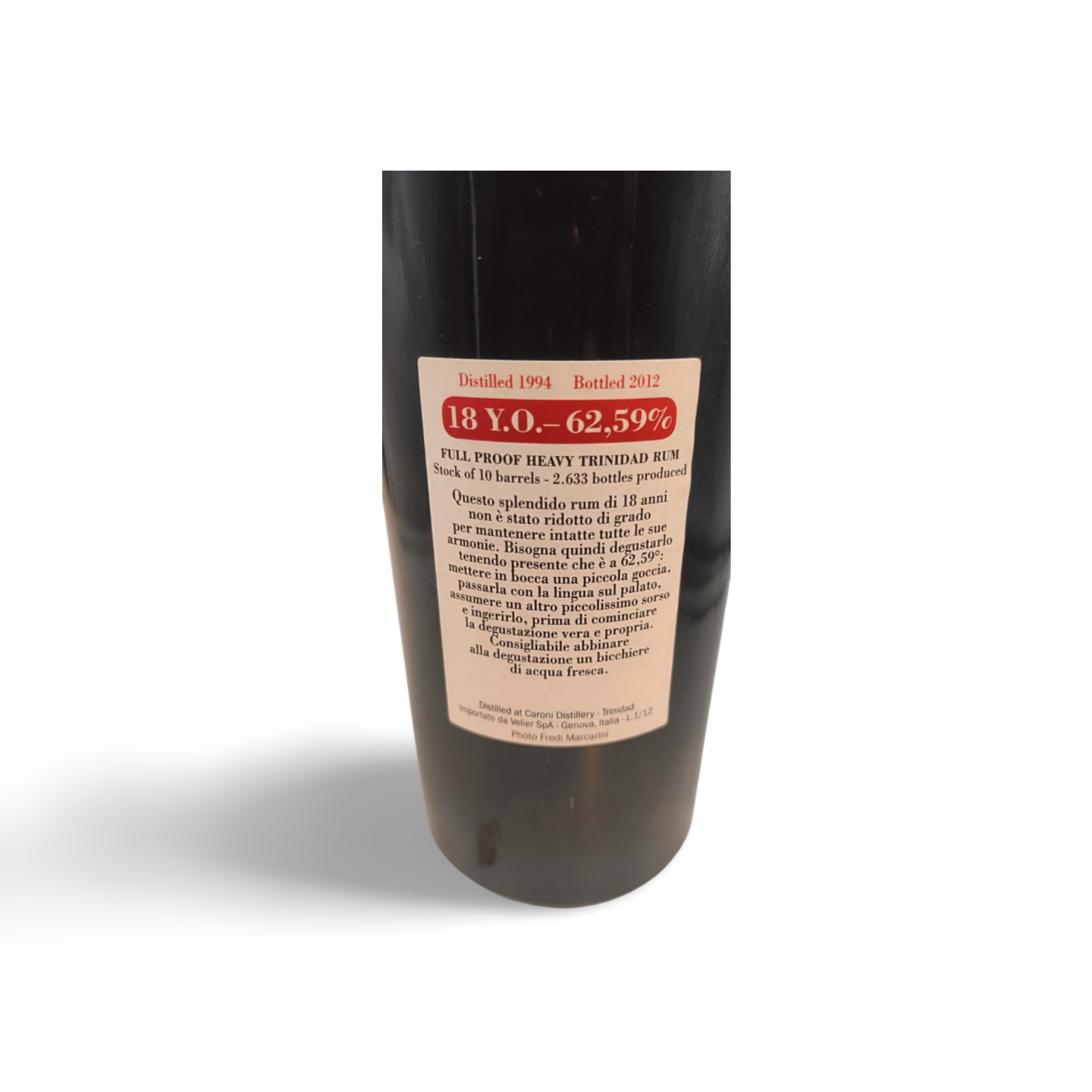 Caroni 1994 Velier 18 Year Old Full Proof Heavy