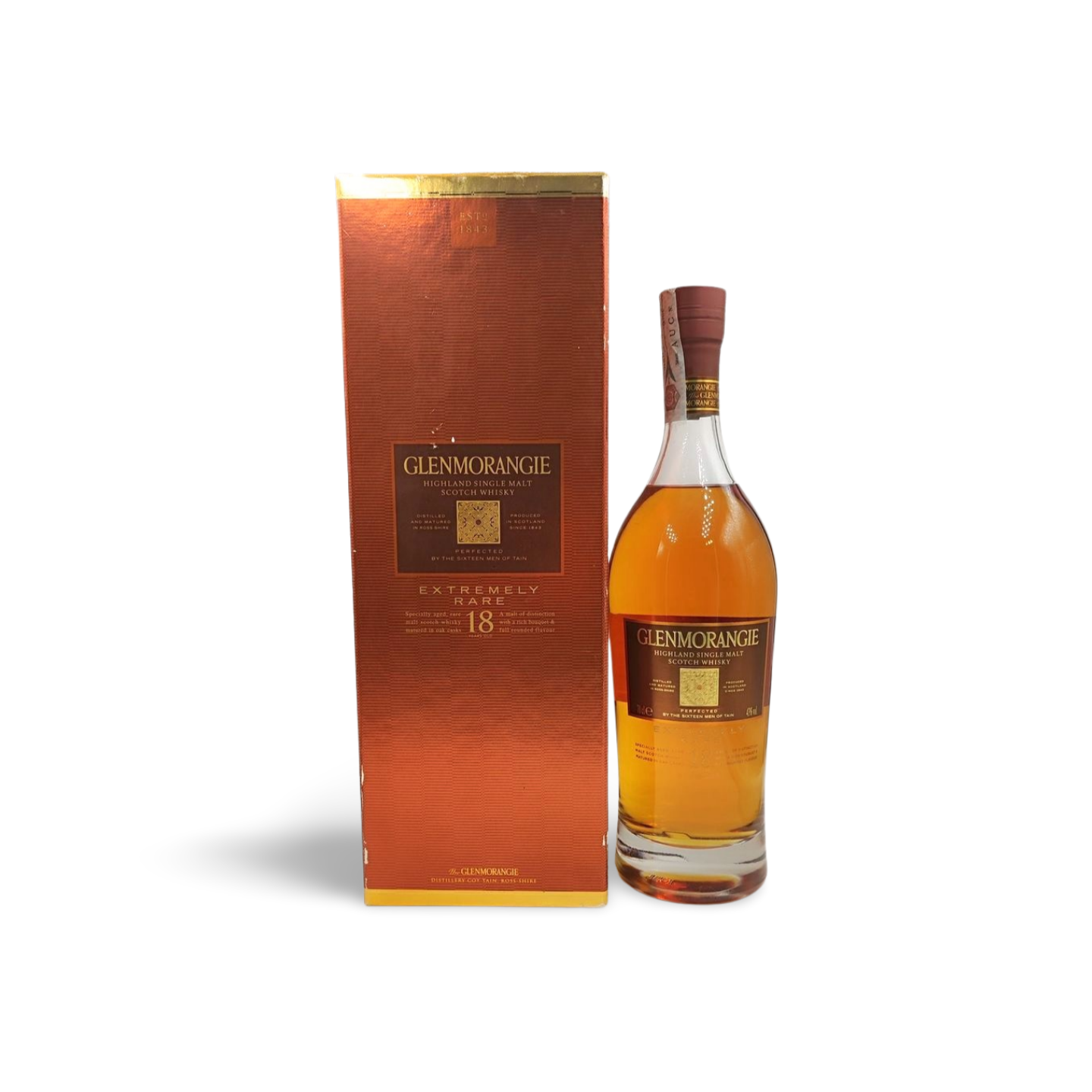 Glenmorangie "extremely rare" 18 years old