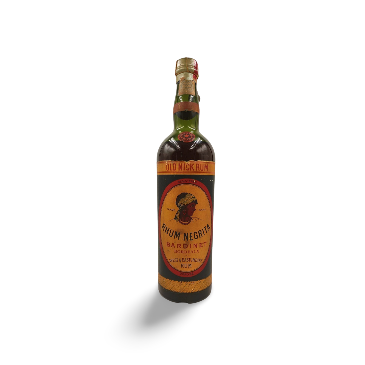 Rhum Negrita Bardinet Old Nick 1950