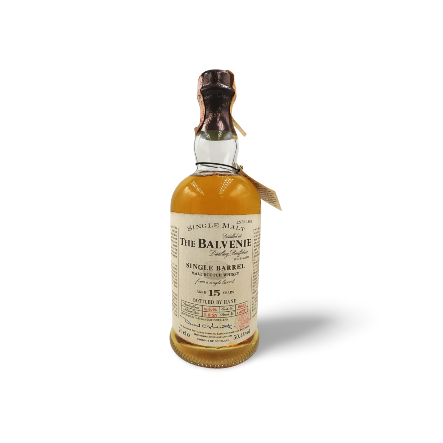 The Balvenie Single Barrel 15 years old
