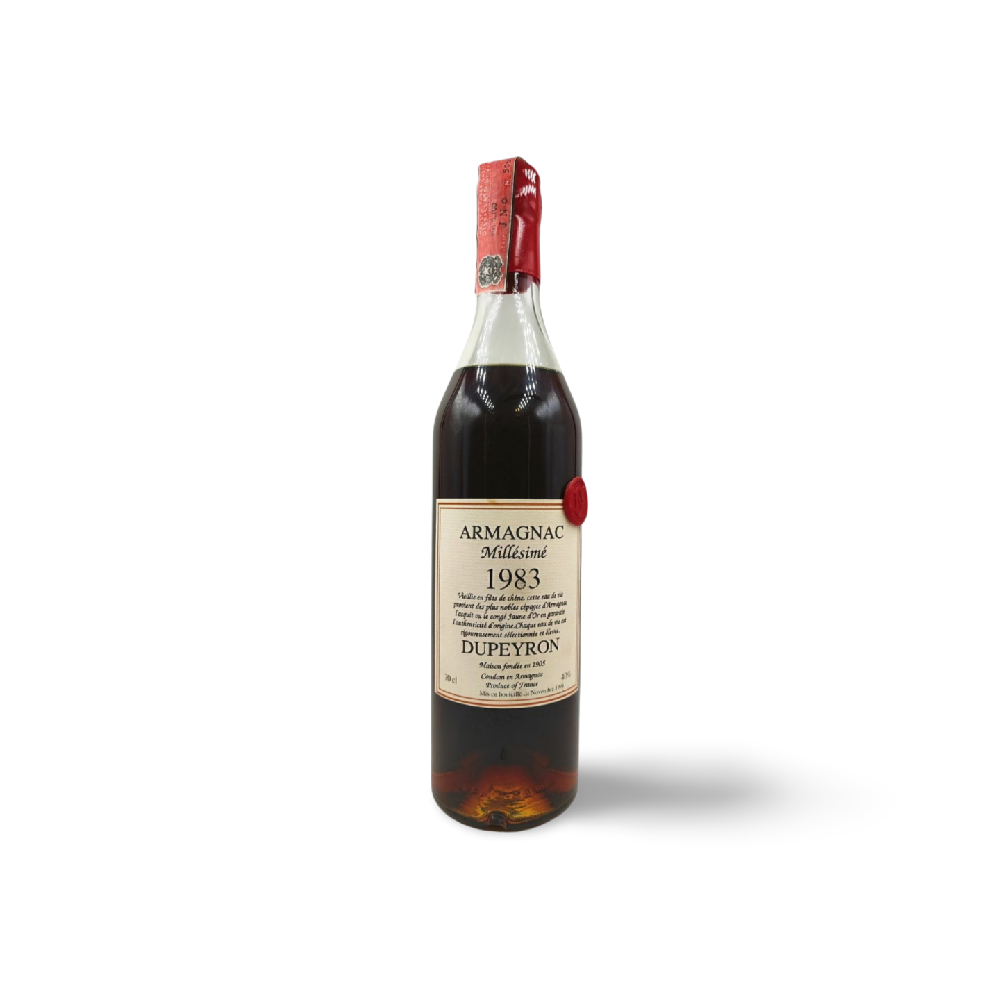 Armagnac Dupeyron Millesimè 1983