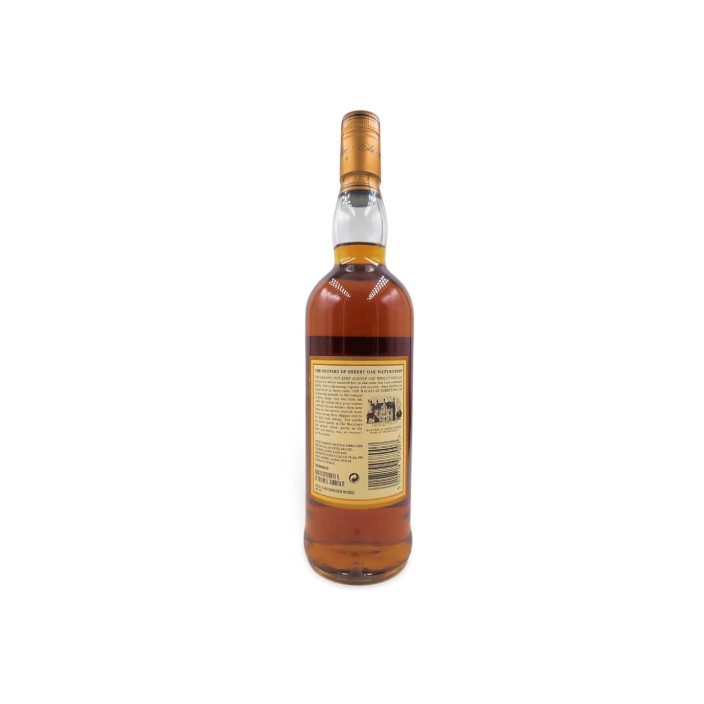 Macallan 7 years old Giovinetti import