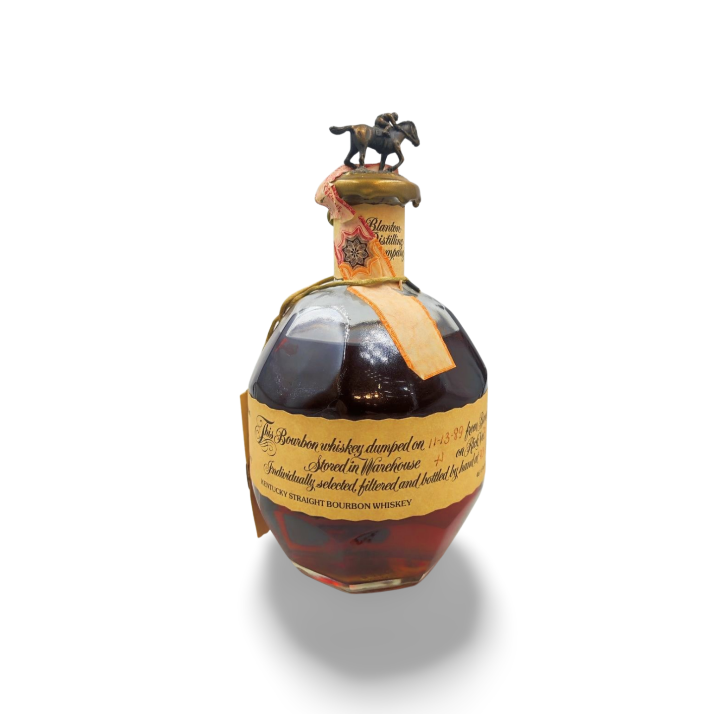 Blanton Kentucky Straight Bourbon Whiskey 1980s