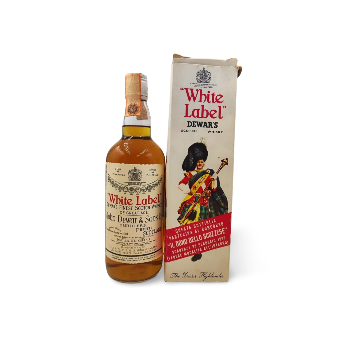 Dewar's White Label 1960s