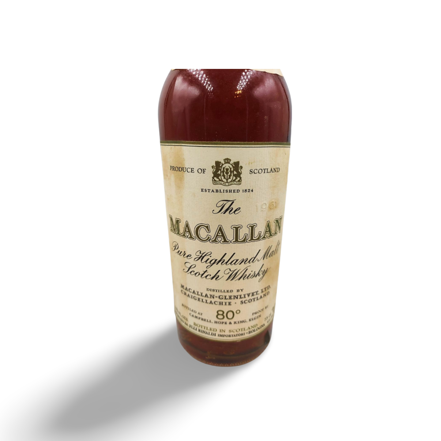 Macallan 1961 Campbell, Hope and King 80 Proof / Rinaldi Import