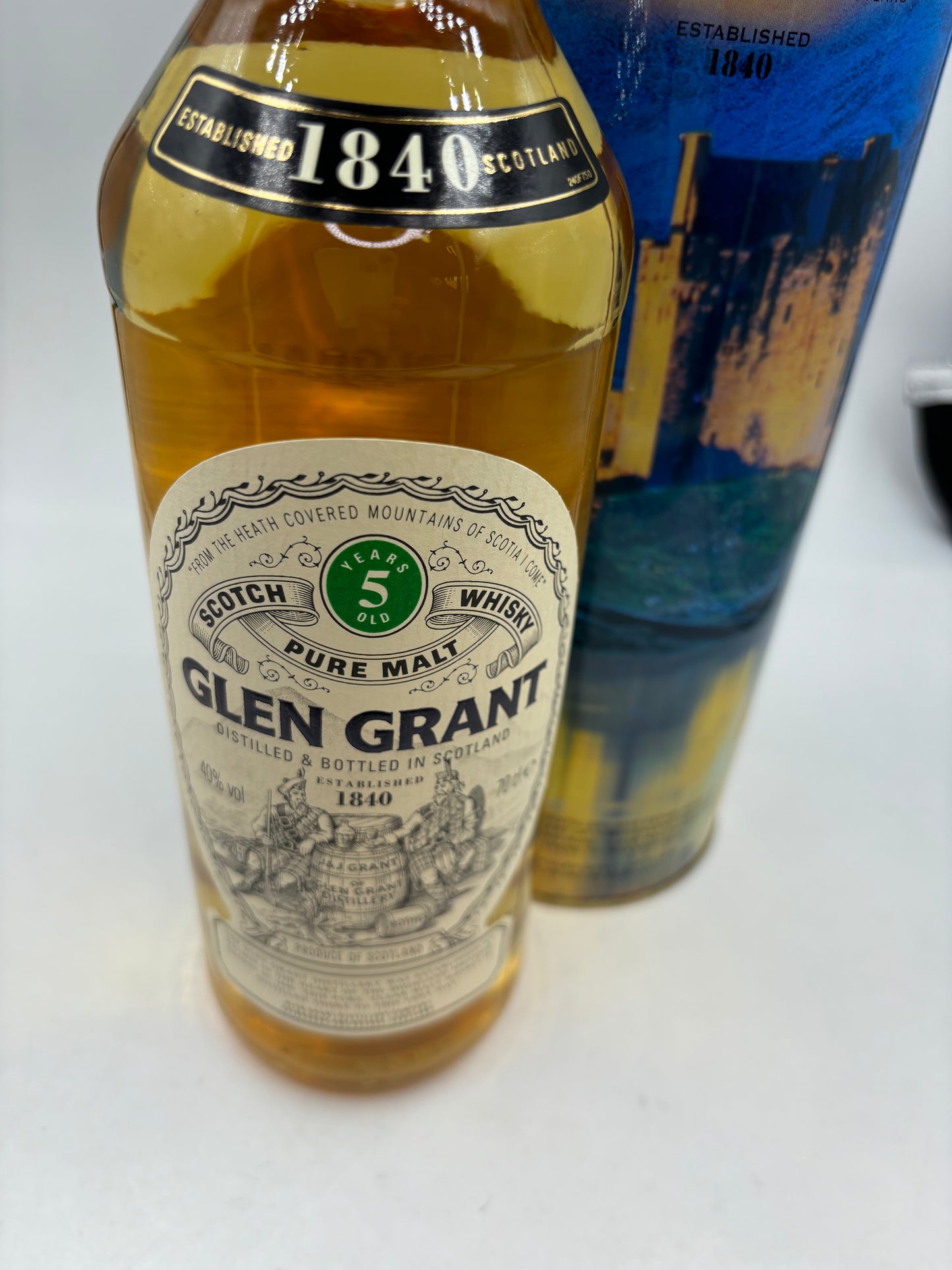 Glen Grant 5 Years Old Gift Box 1990's