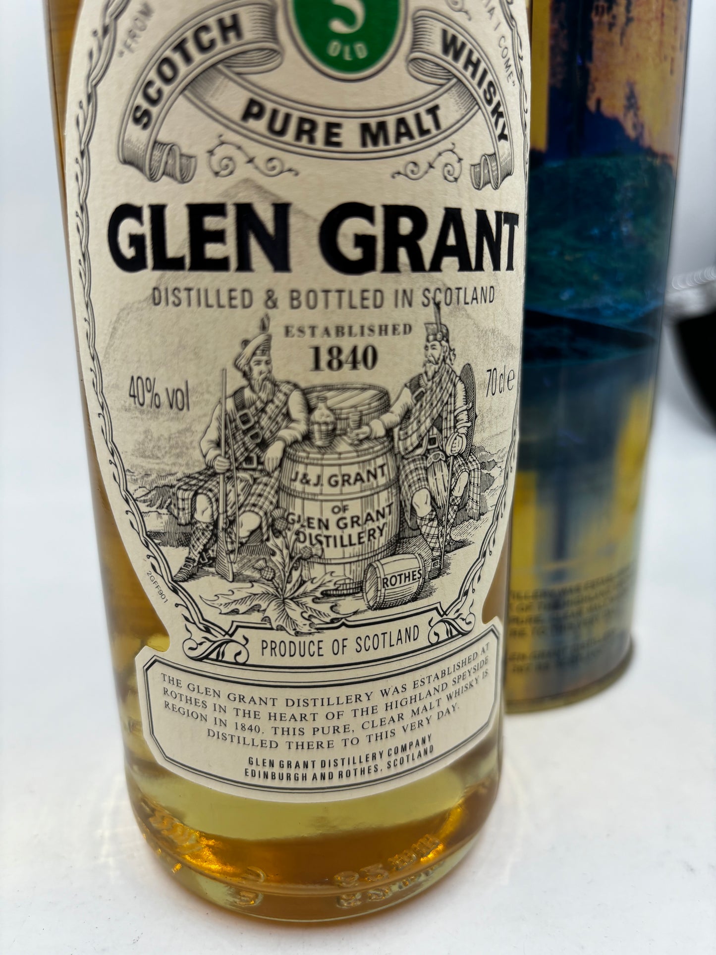 Glen Grant 5 Years Old Gift Box 1990's