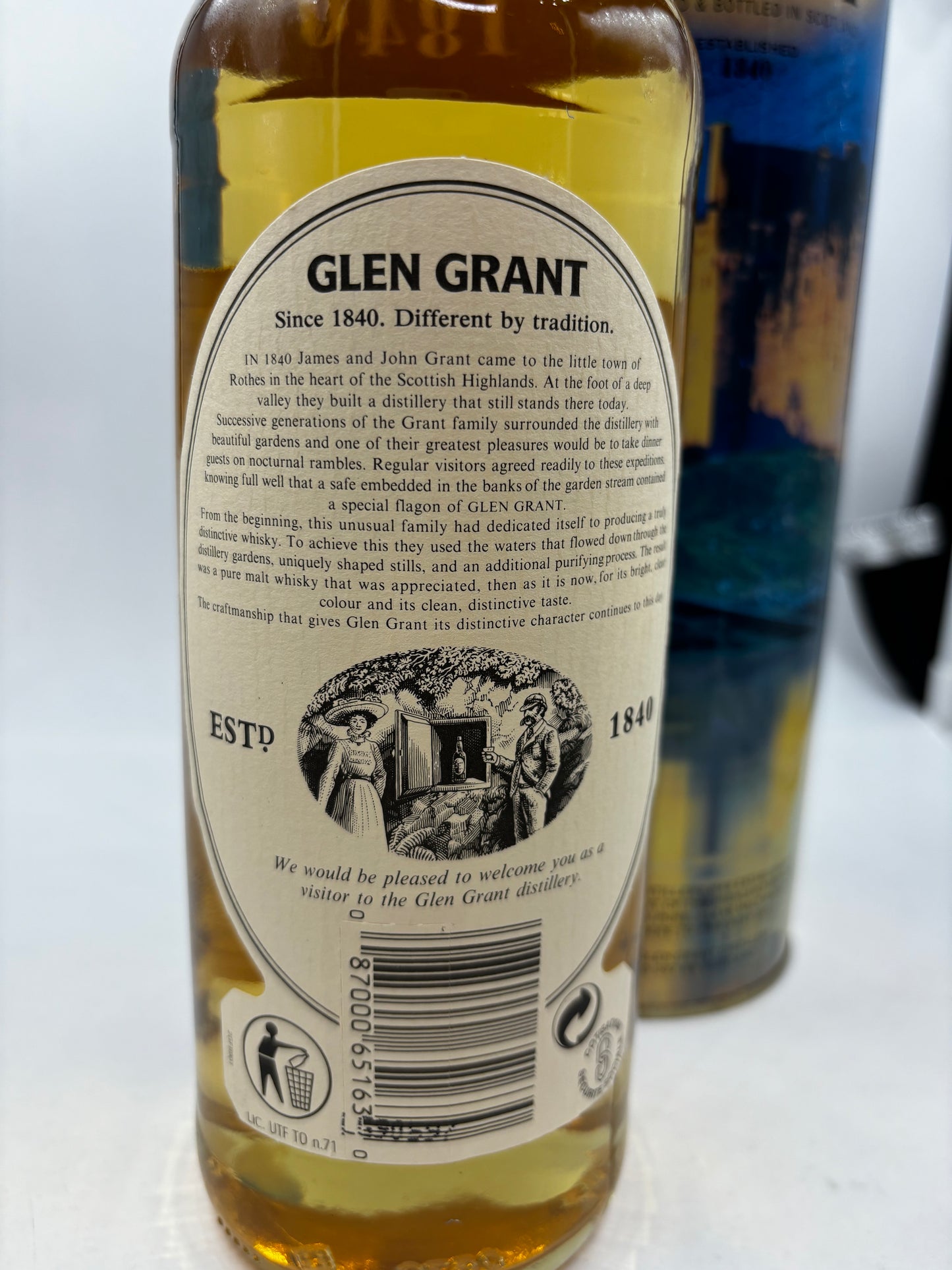 Glen Grant 5 Years Old Gift Box 1990's