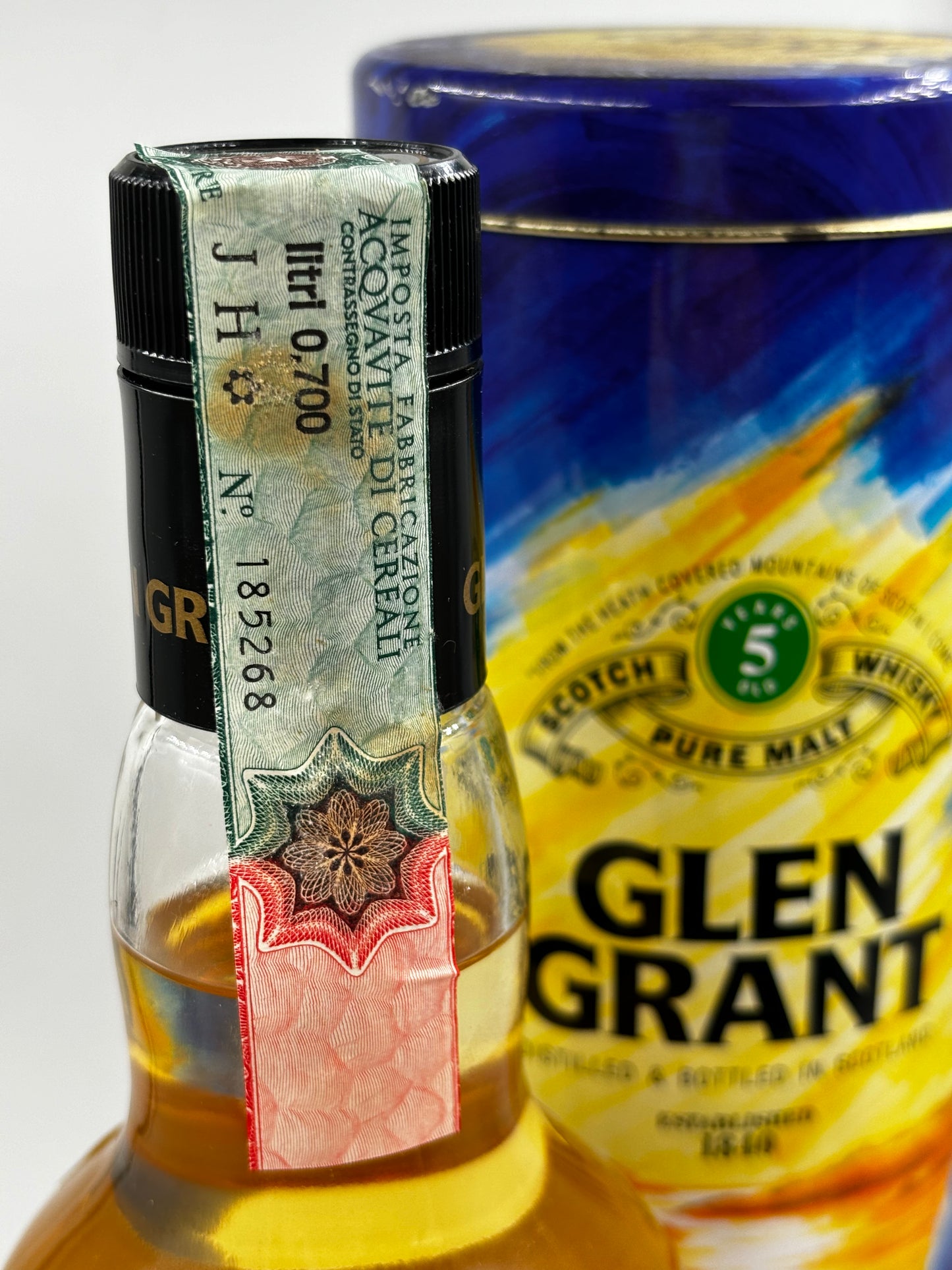 Glen Grant 5 Years Old Gift Box 1990's