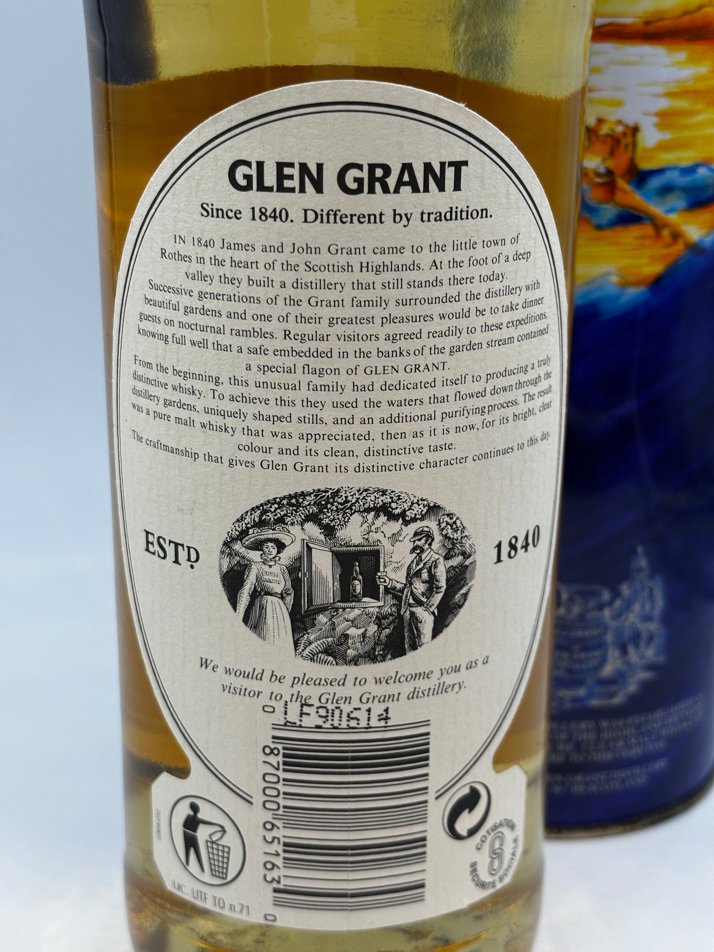 Glen Grant 5 Years Old Gift Box 1990's