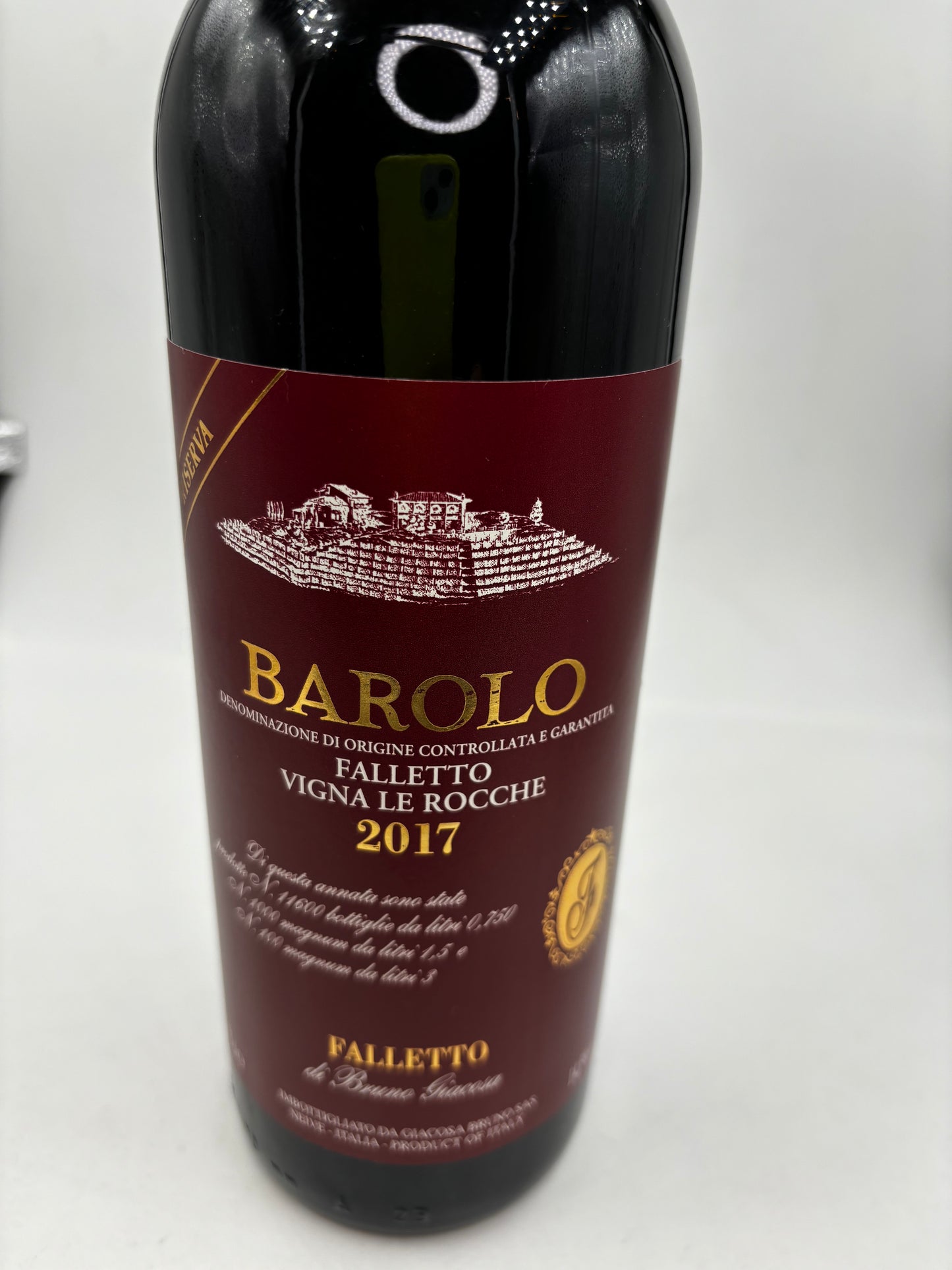 Barolo Falletto "Vigna le Rocche" 2017 Riserva