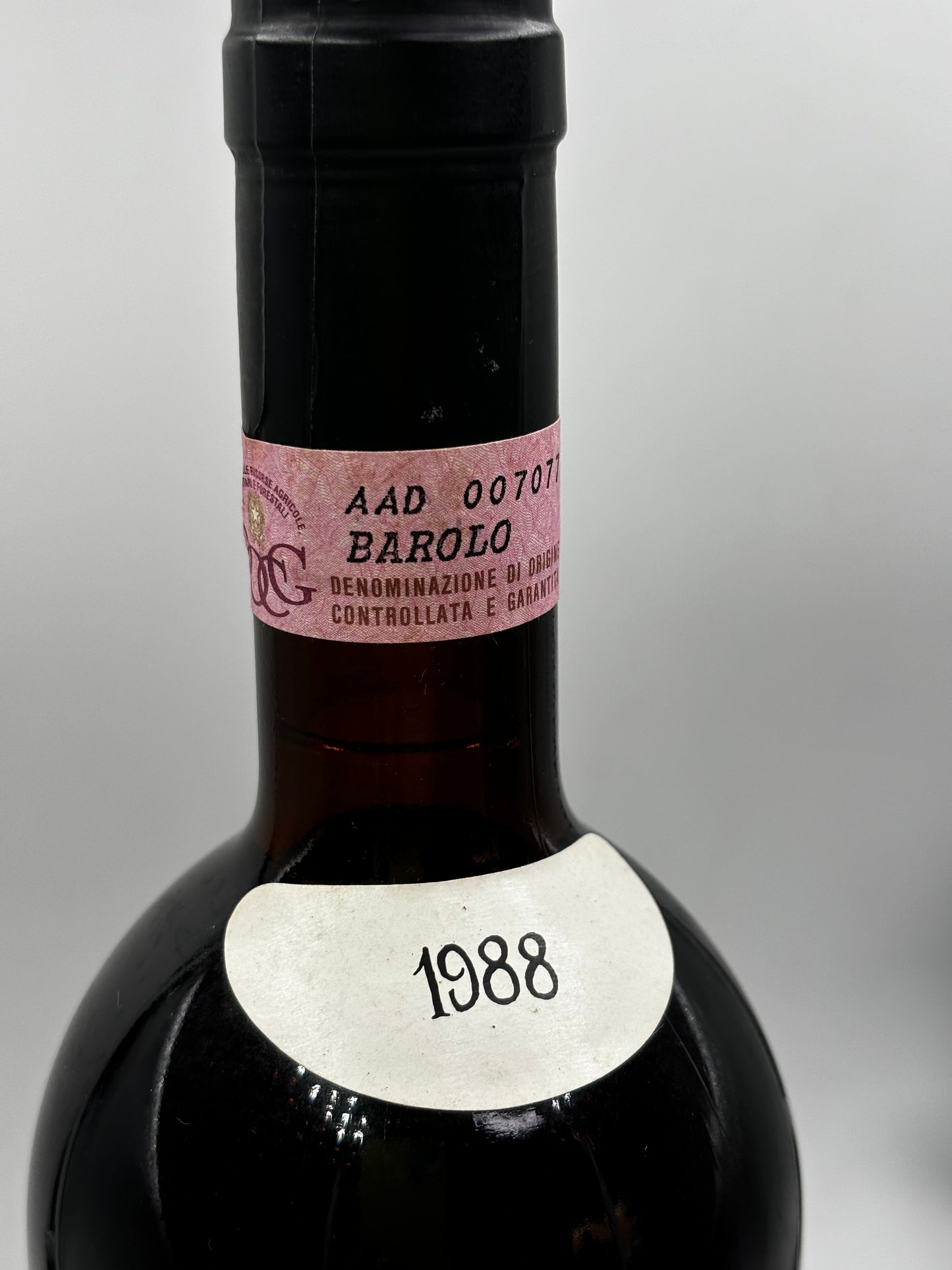 Barolo Burlotto "Vigneto Monvigliero" 1988