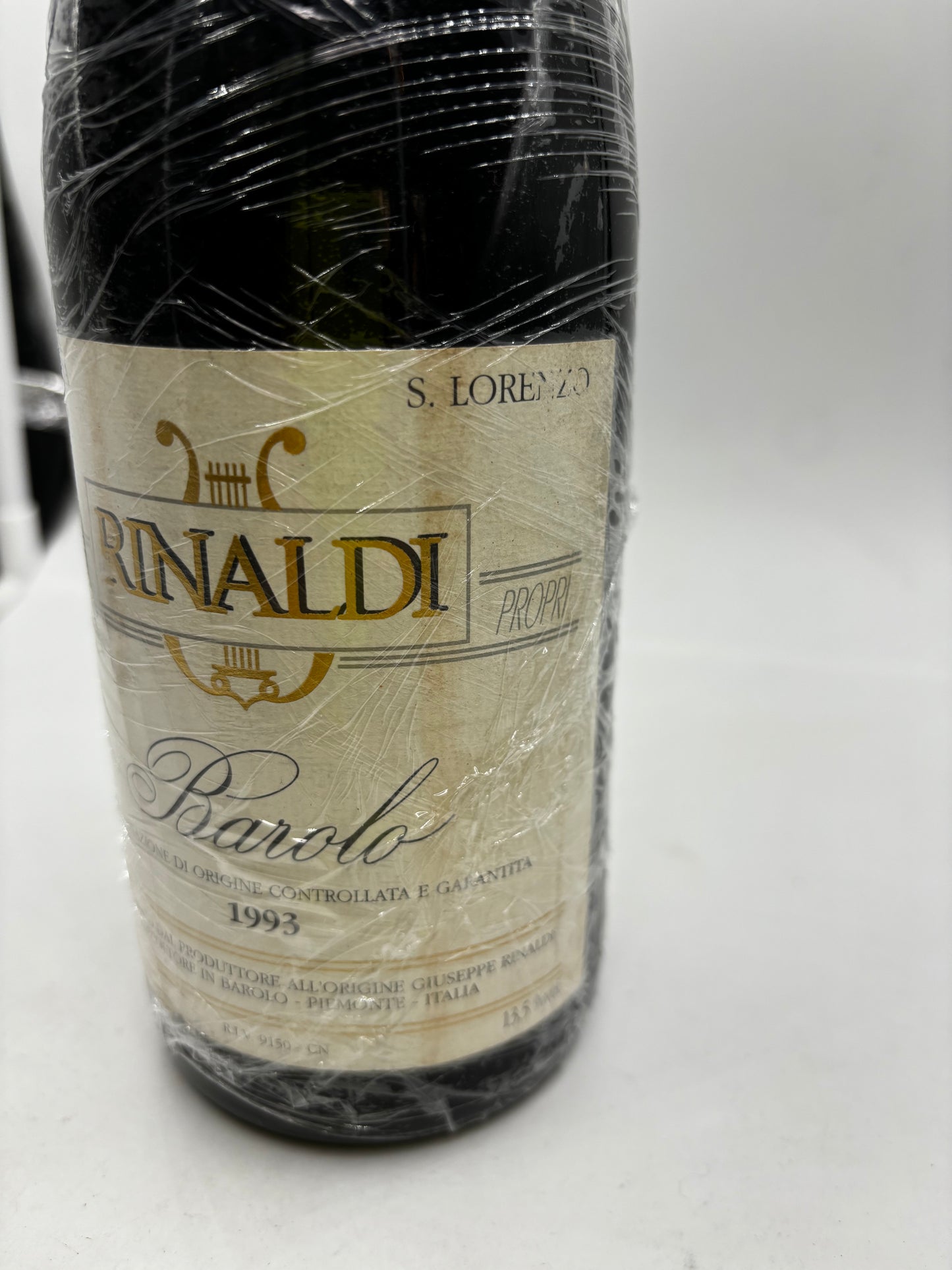 Giuseppe Rinaldi "Cannubi San Lorenzo Ravera" Barolo docg 1993