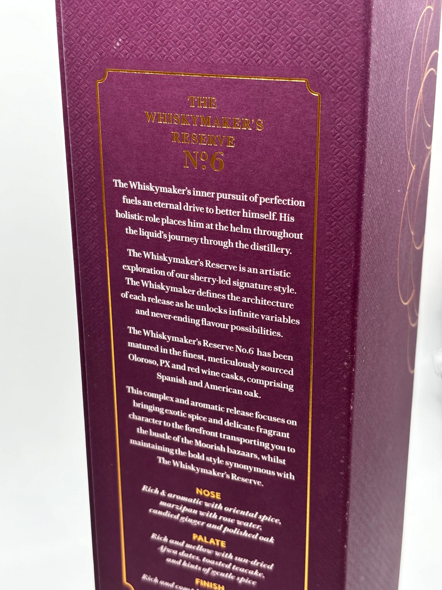 The Lakes Whisky maker's reserve n°6