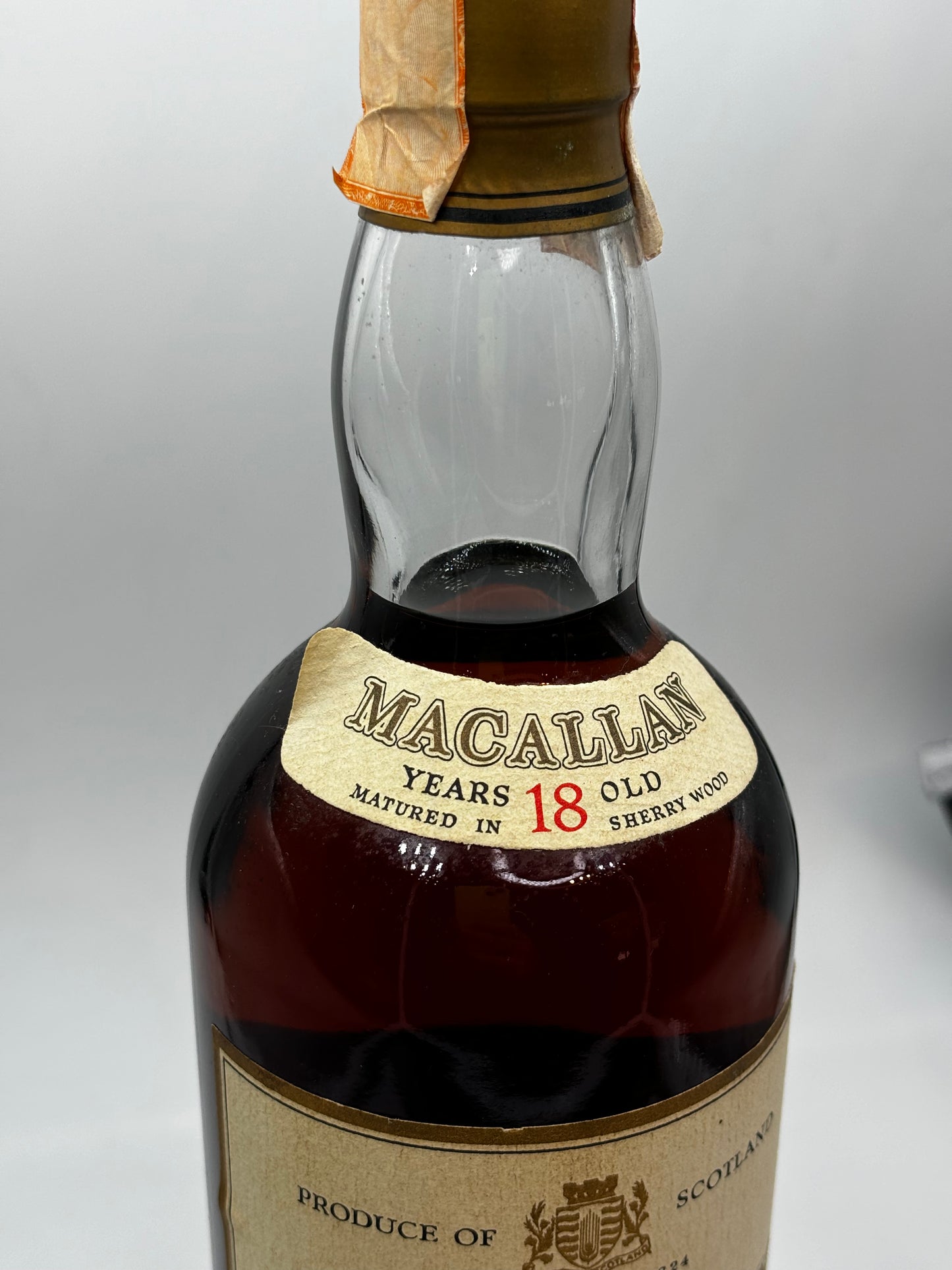 Macallan 1972 18 Year Old / Giovinetti Import