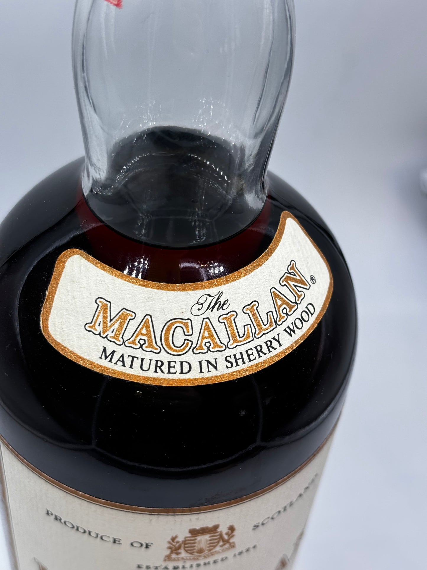 Macallan 12 years old 1 litre 1990's