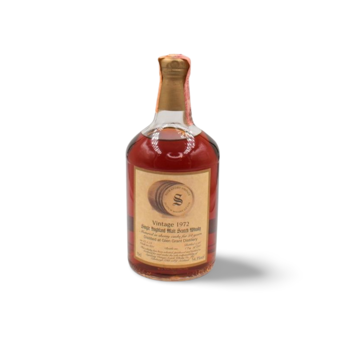 Glen Grant 1972 Signatory Vintage 24 Year Old