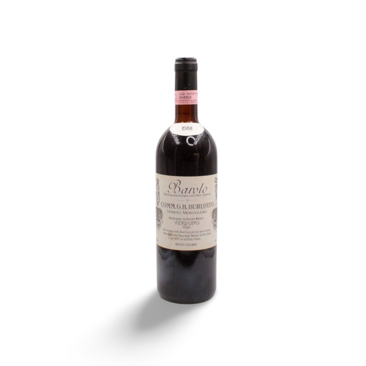 Barolo Burlotto "Vigneto Monvigliero" 1988