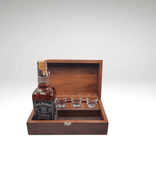 Jack Daniel's anni 90 con scatola in legno