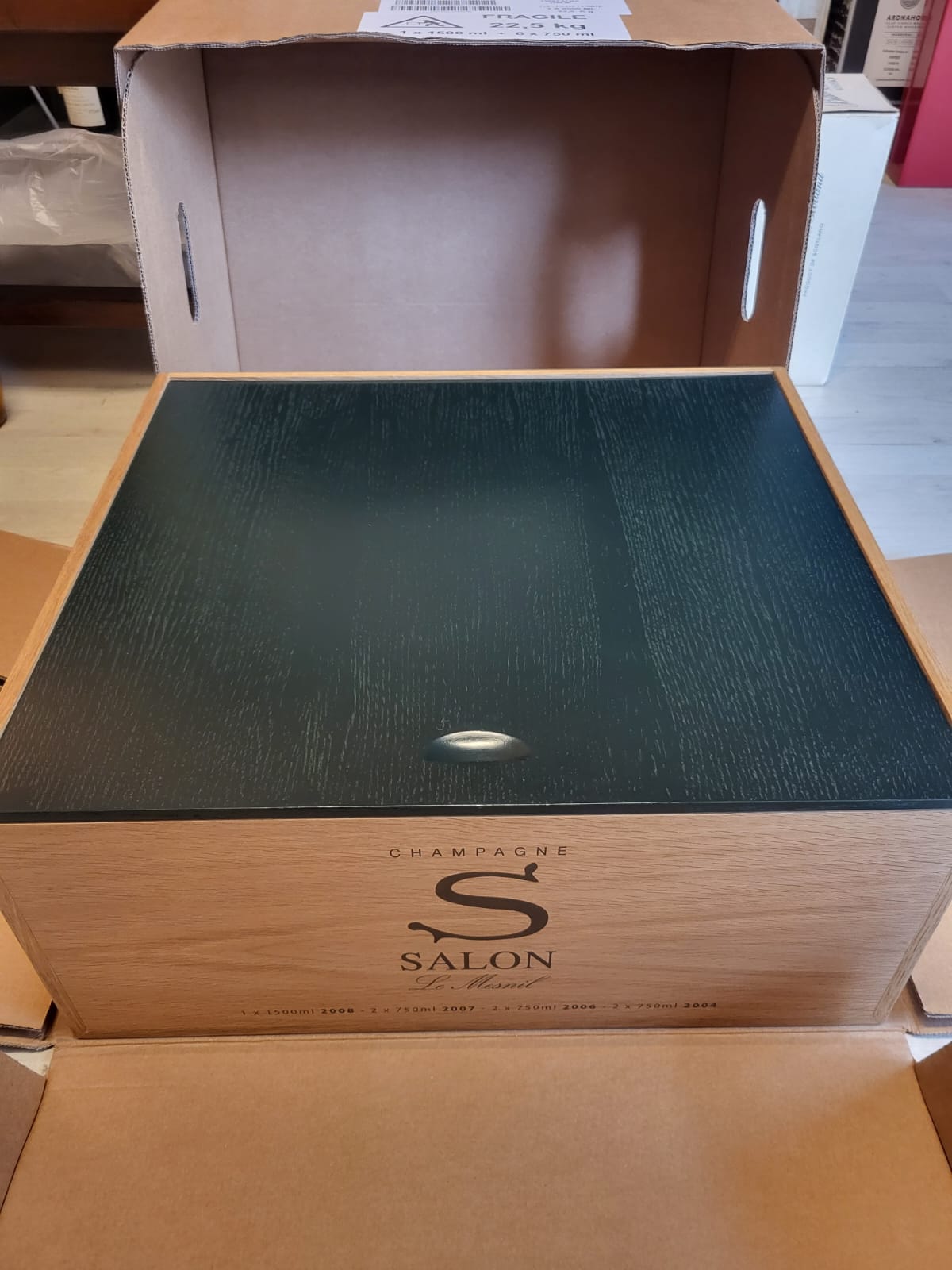 Cassa Salon Enoteque 2008 - 2006 - 2004 - 2007