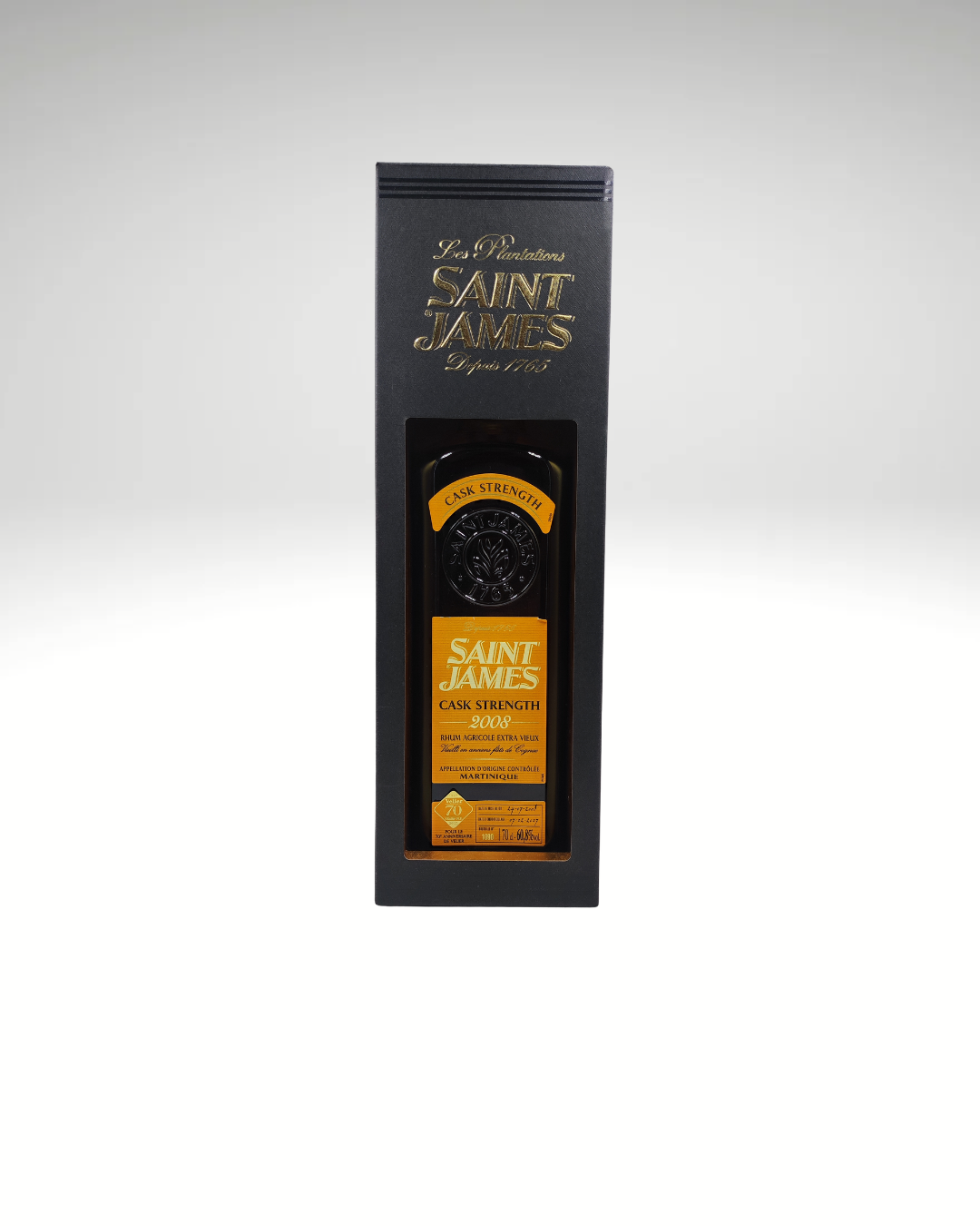 Saint James rhum 2008 con scatola